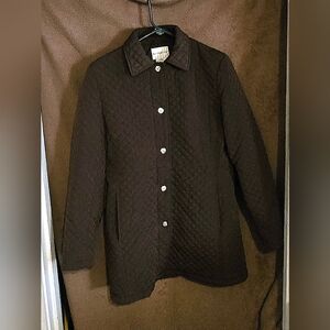 White Stag Quilted Brown Jacket